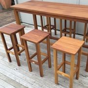 Outdoor Bar Leaner & Stools gallery detail image