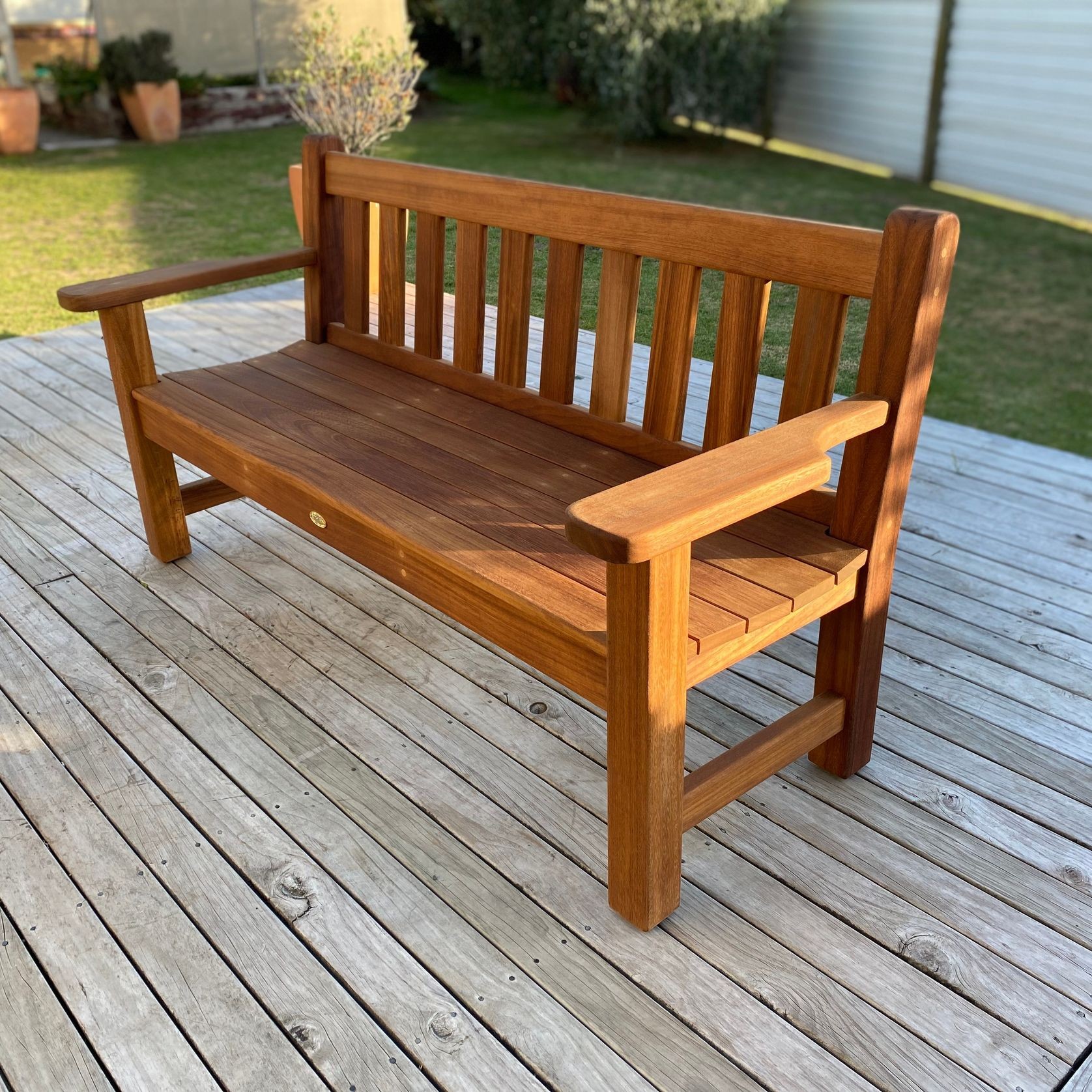 Traditional Outdoor Garden Bench gallery detail image