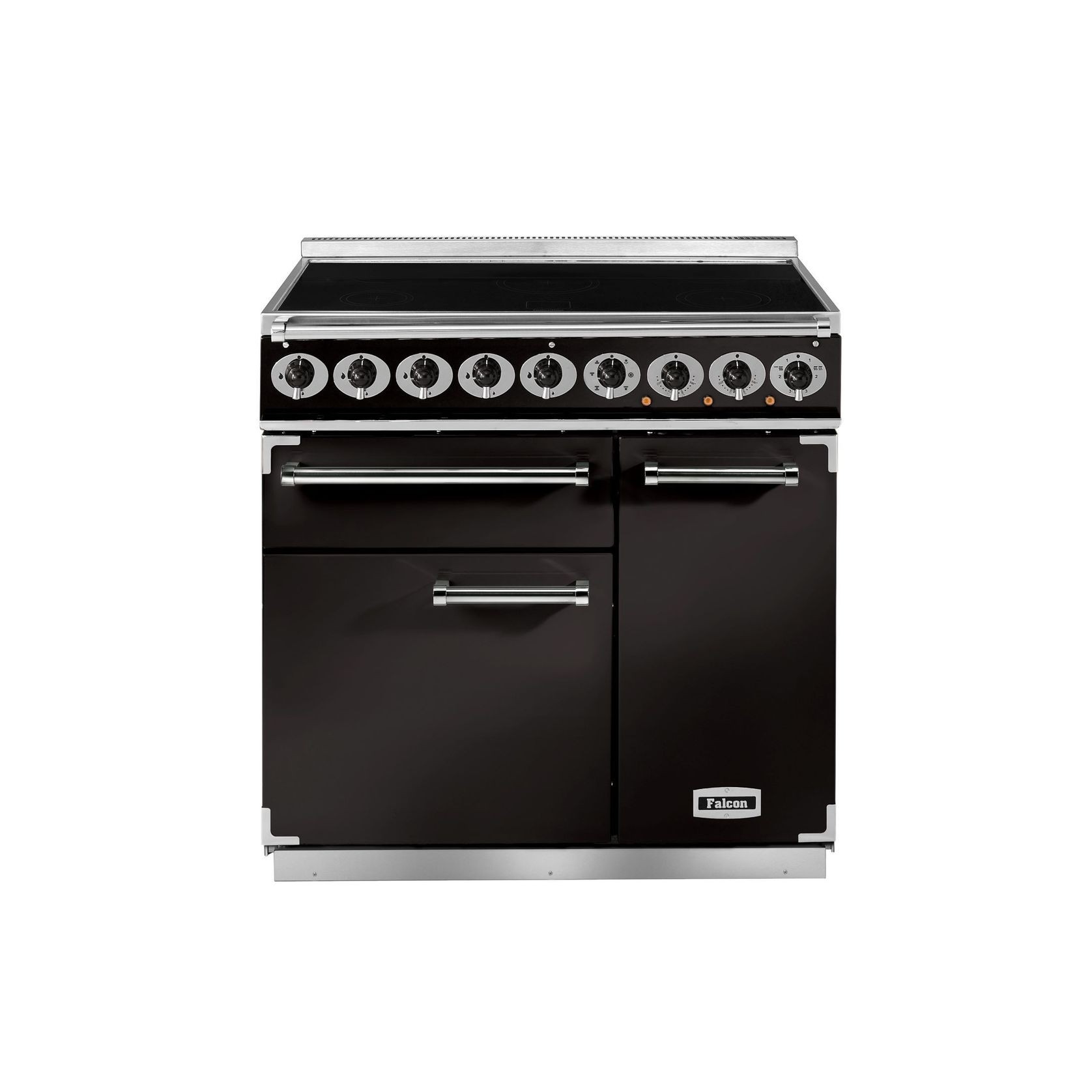 Falcon | Black 900 Deluxe Induction Range Cooker gallery detail image