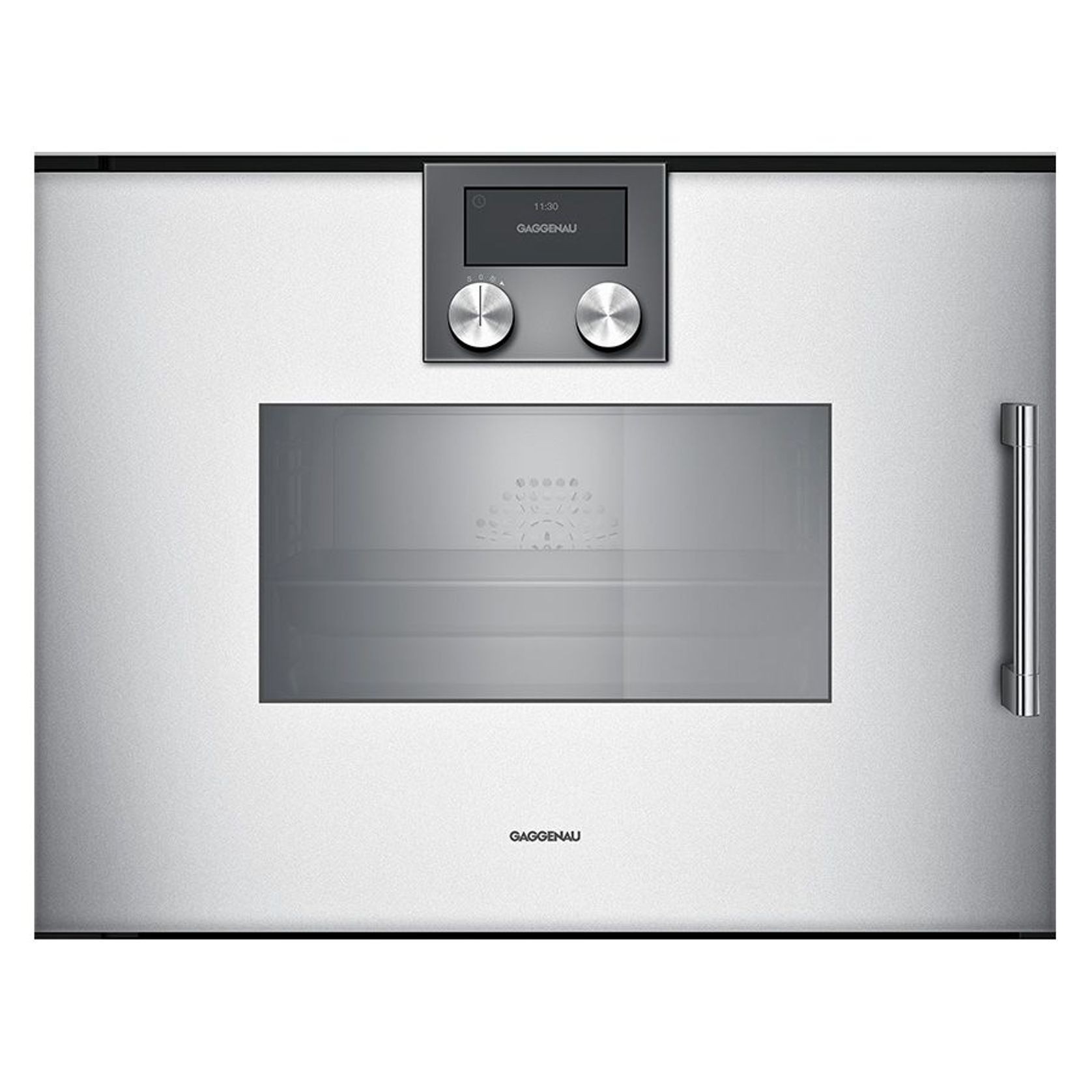 Gaggenau Silver 200 Series Combi-Steam Oven Lh Top Controls W.600 gallery detail image