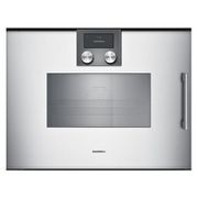 Gaggenau Silver 200 Series Combi-Steam Oven Lh Top Controls W.600 gallery detail image