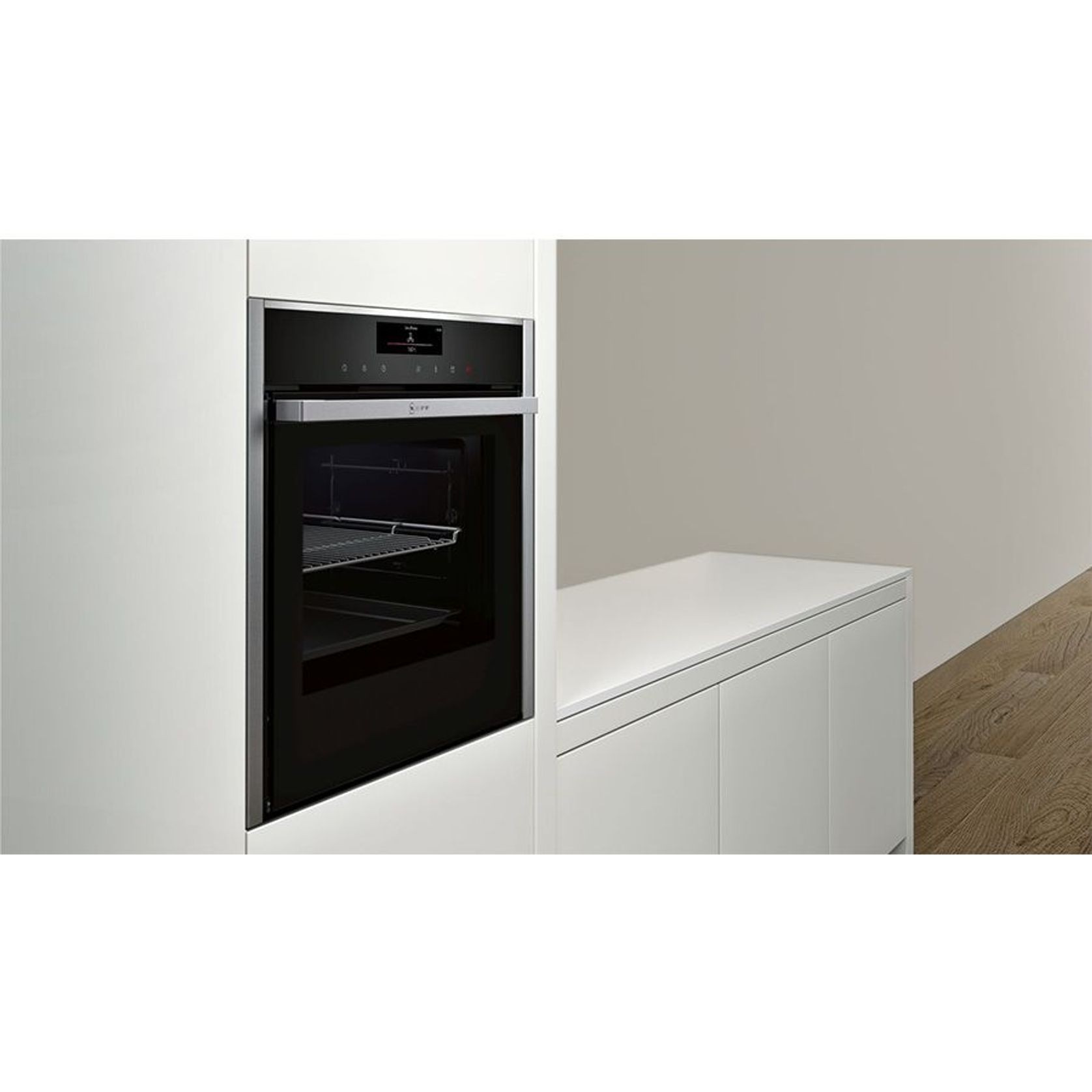 Neff Slide & Hide Built-In Oven With Added Steam Function gallery detail image