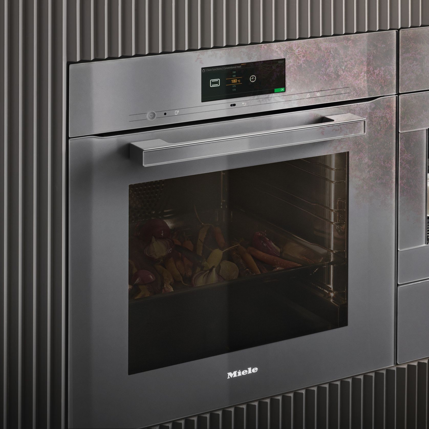 Miele Mtouch Obsidian Black Pyrolytic Oven W.600 gallery detail image