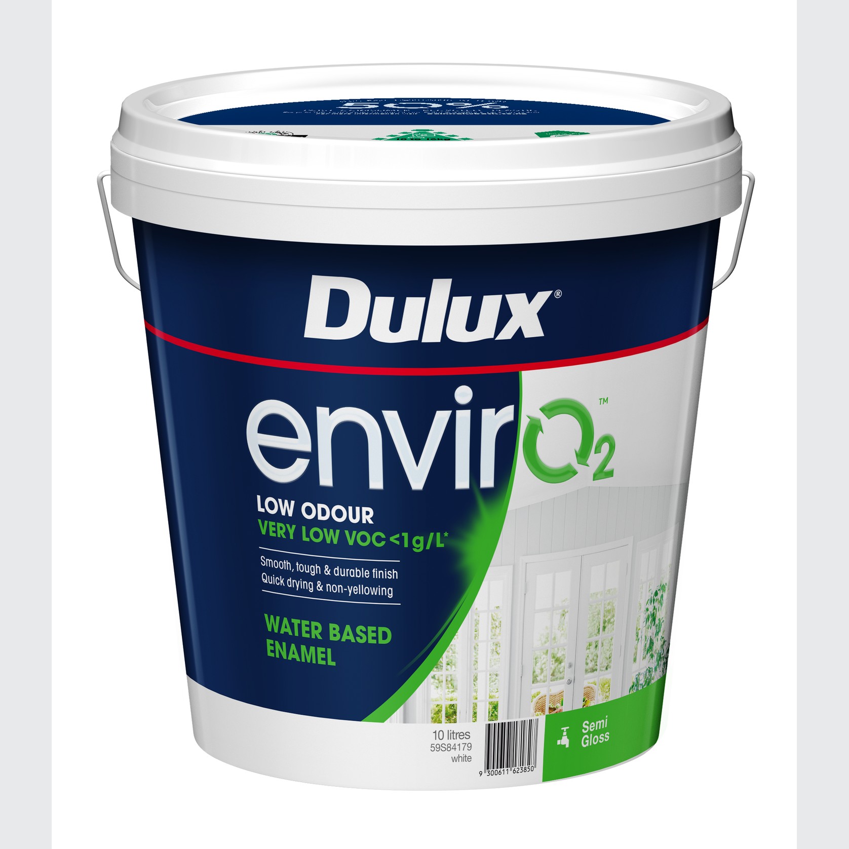 Dulux envirO2 - Water Based Enamel Semi Gloss gallery detail image