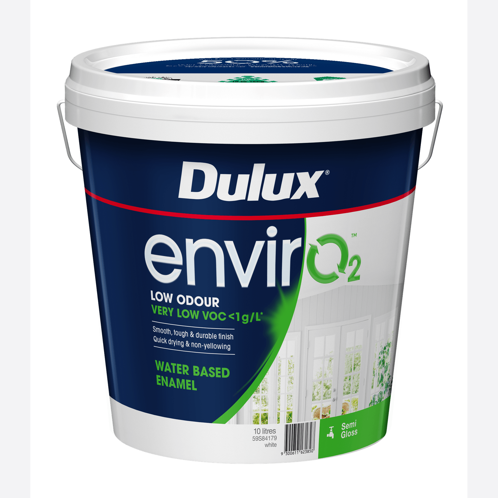 Dulux envirO2 - Water Based Enamel Semi Gloss gallery detail image