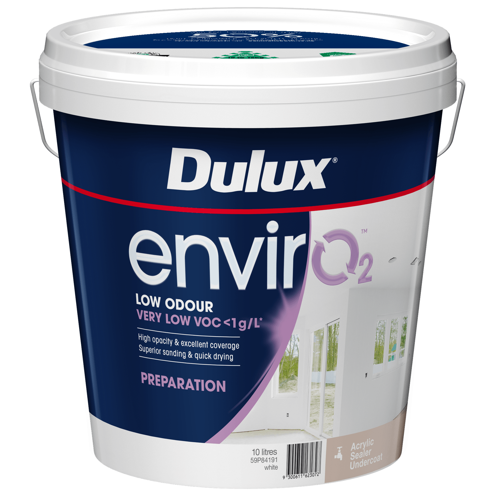Dulux envirO2 - Acrylic Sealer Undercoat gallery detail image