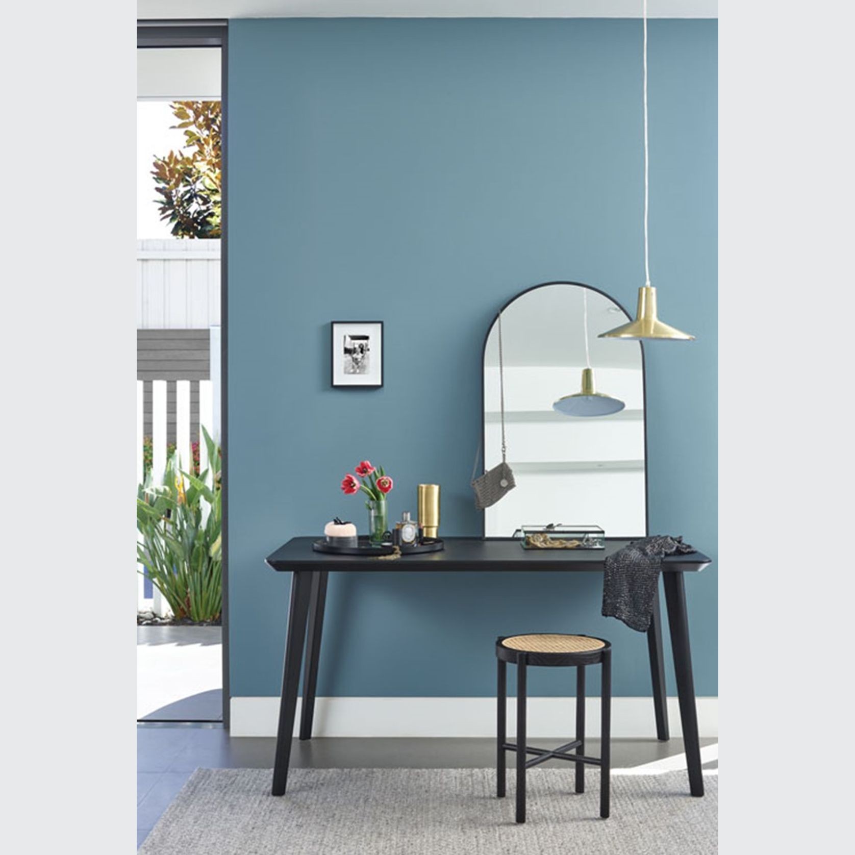 Eggshell Acrylic Paint in Hamptons Blue gallery detail image