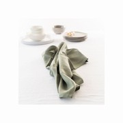 100% French Linen Tea Towel - Set 2-Lichen gallery detail image