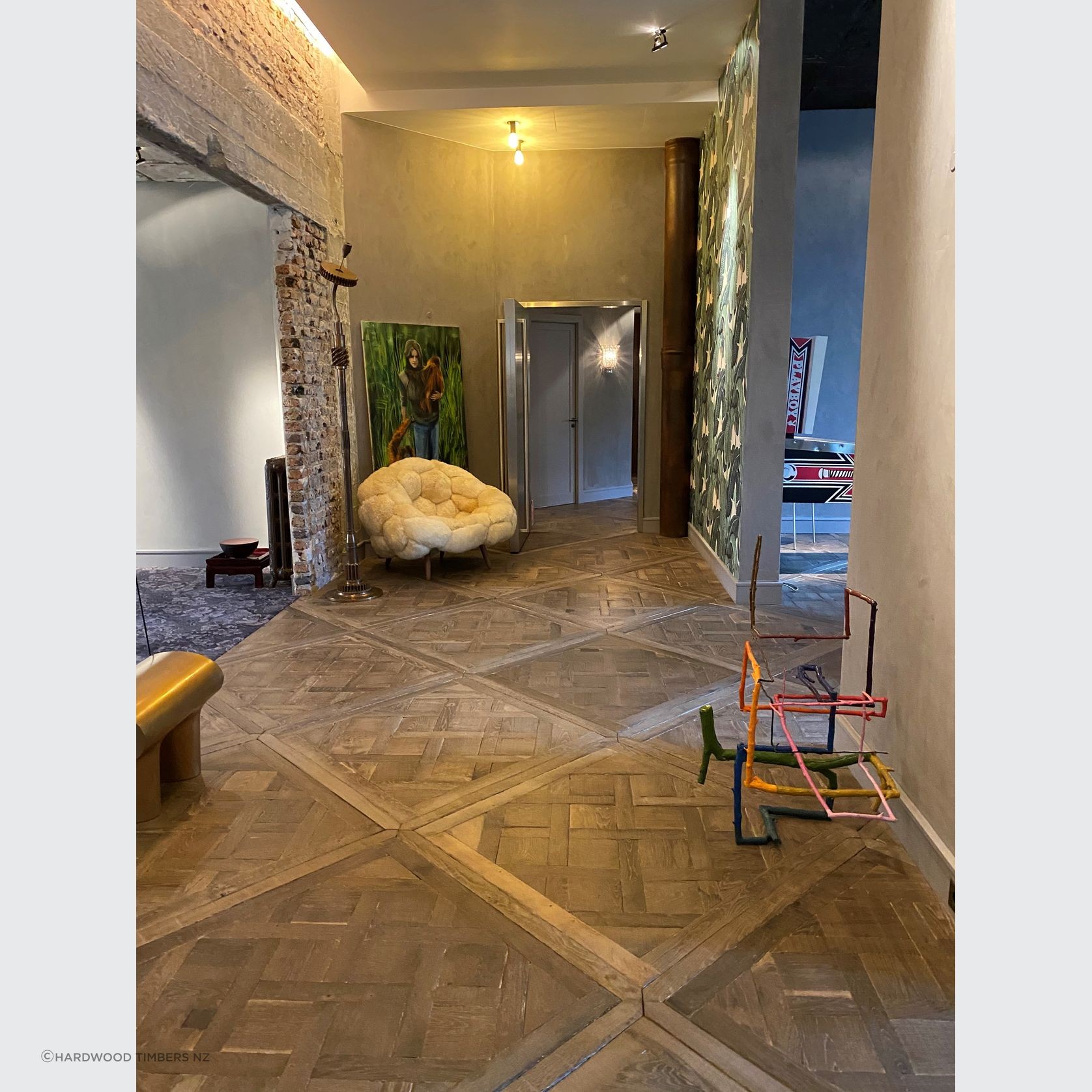 Old Oak Collection: Vintage Wooden Parquet Floors gallery detail image