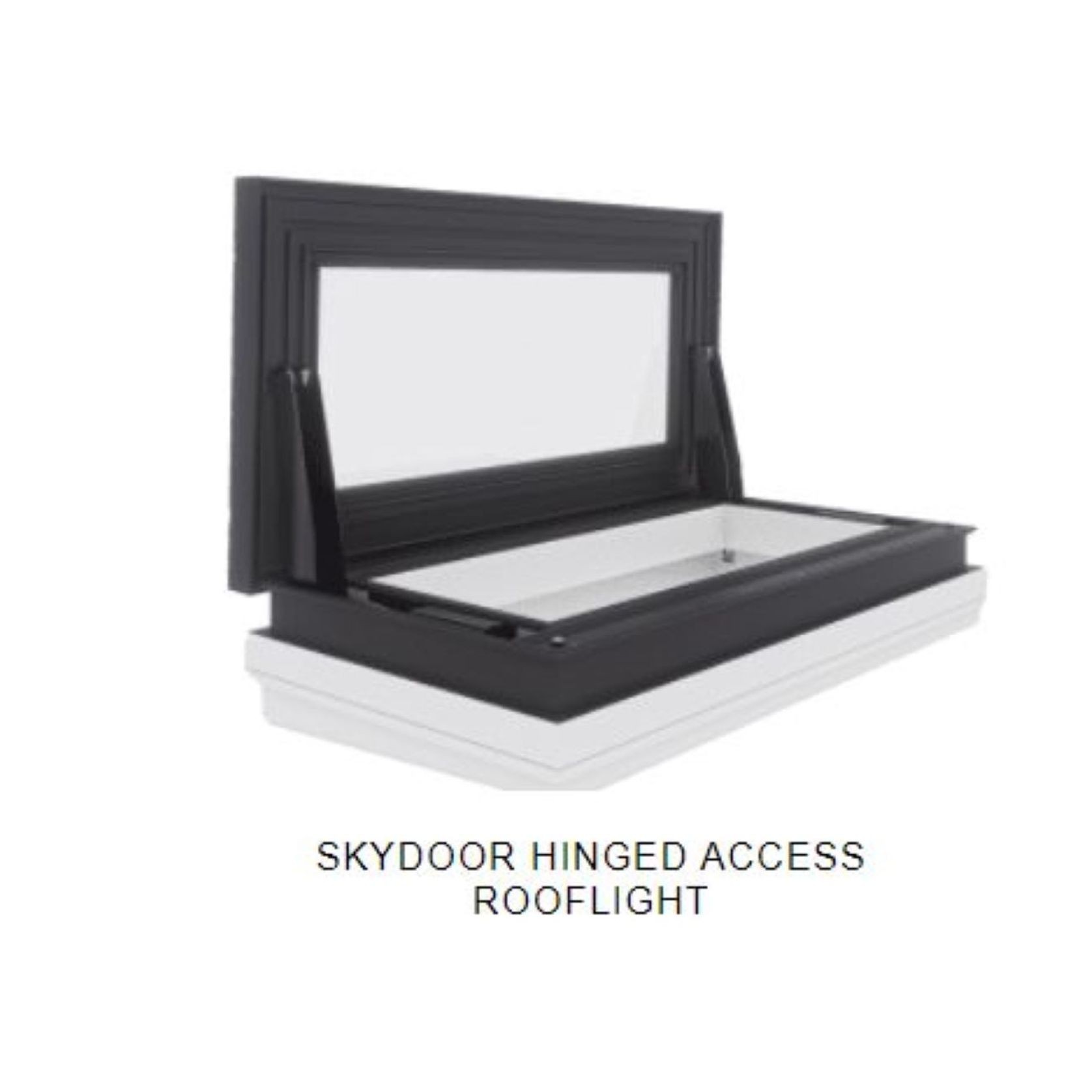 SkyDoor Thermally Broken Hinged Access Rooflight gallery detail image
