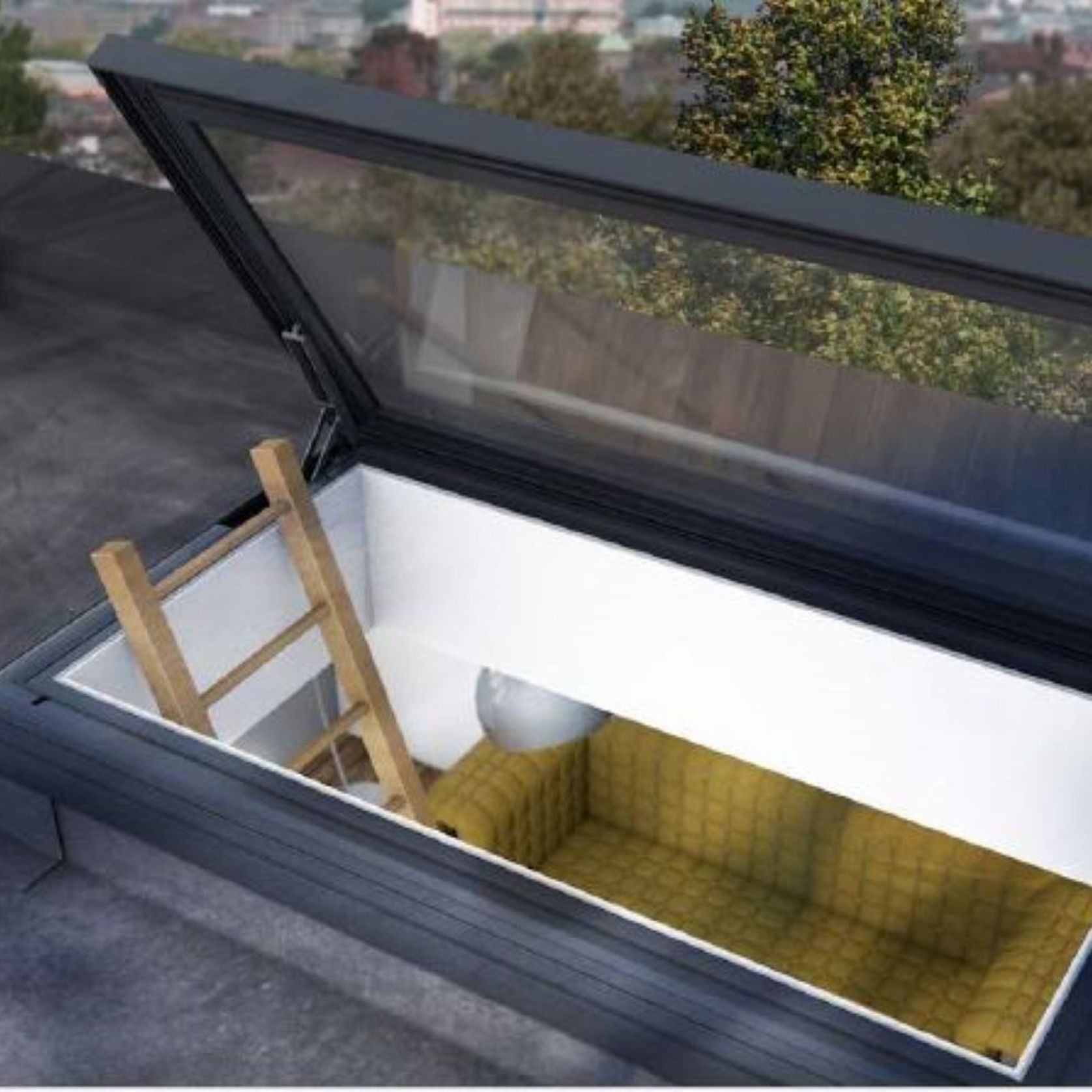 Skyhatch Thermally Broken Roof Access Rooflight gallery detail image