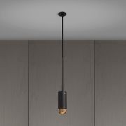 Linear Exhaust Pendant Light | Graphite gallery detail image