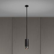 Linear Exhaust Pendant Light | Graphite gallery detail image