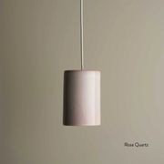 Ceramic Cylinder Pendant Light Small gallery detail image