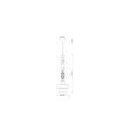Lariat Long Pendant gallery detail image