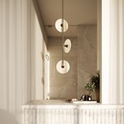 Coral Trio Pendant Light (Off-Centered) gallery detail image