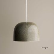Ceramic Pendant Bell Light Large gallery detail image