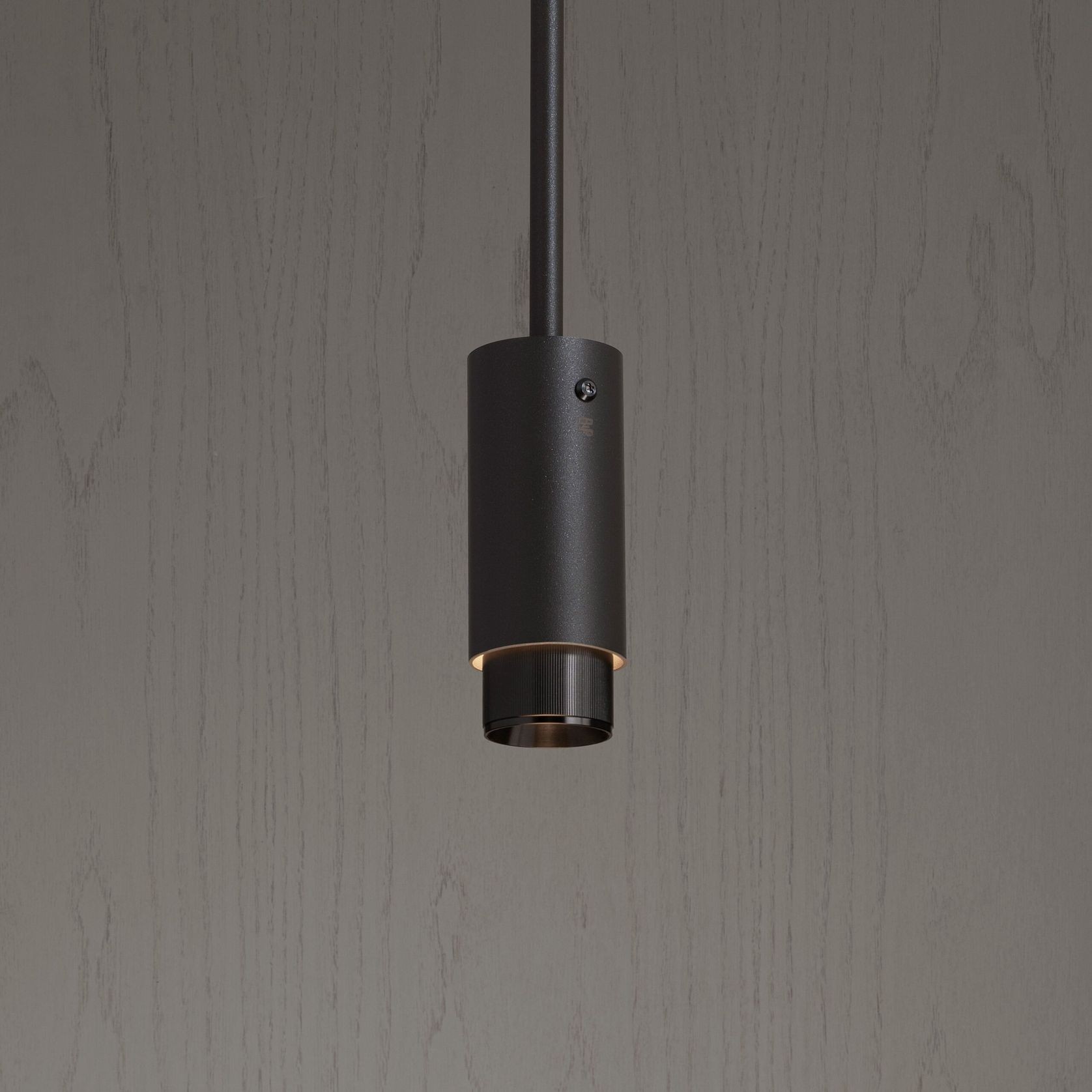 Linear Exhaust Pendant Light | Graphite gallery detail image