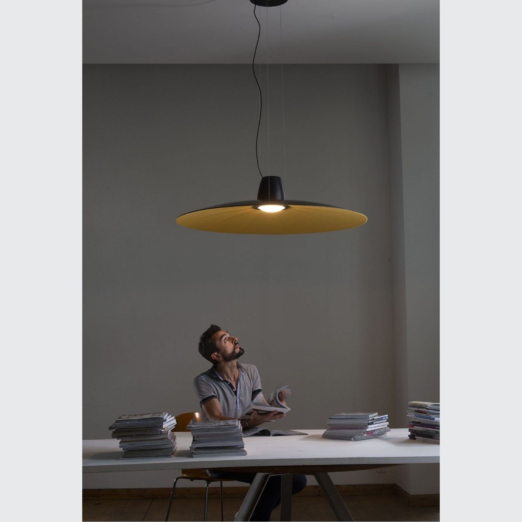 Martinelli Luce Lent Pendant Light gallery detail image