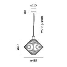 Wiro Diamond 1.1 | Pendant Light by Wever & Ducre gallery detail image