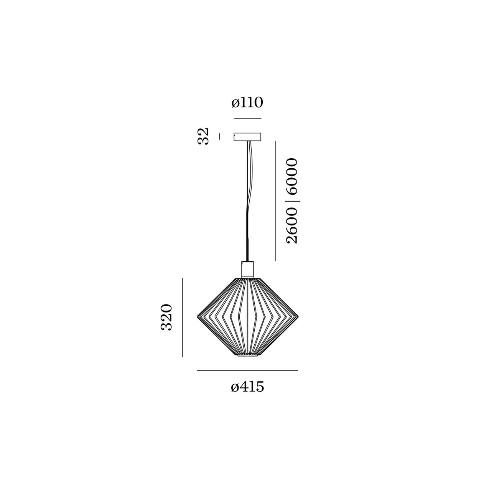 Wiro Diamond 1.1 | Pendant Light by Wever & Ducre gallery detail image