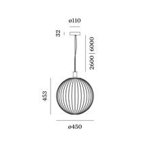 Wiro Globe 5.0 | Pendant Light by Wever & Ducre gallery detail image