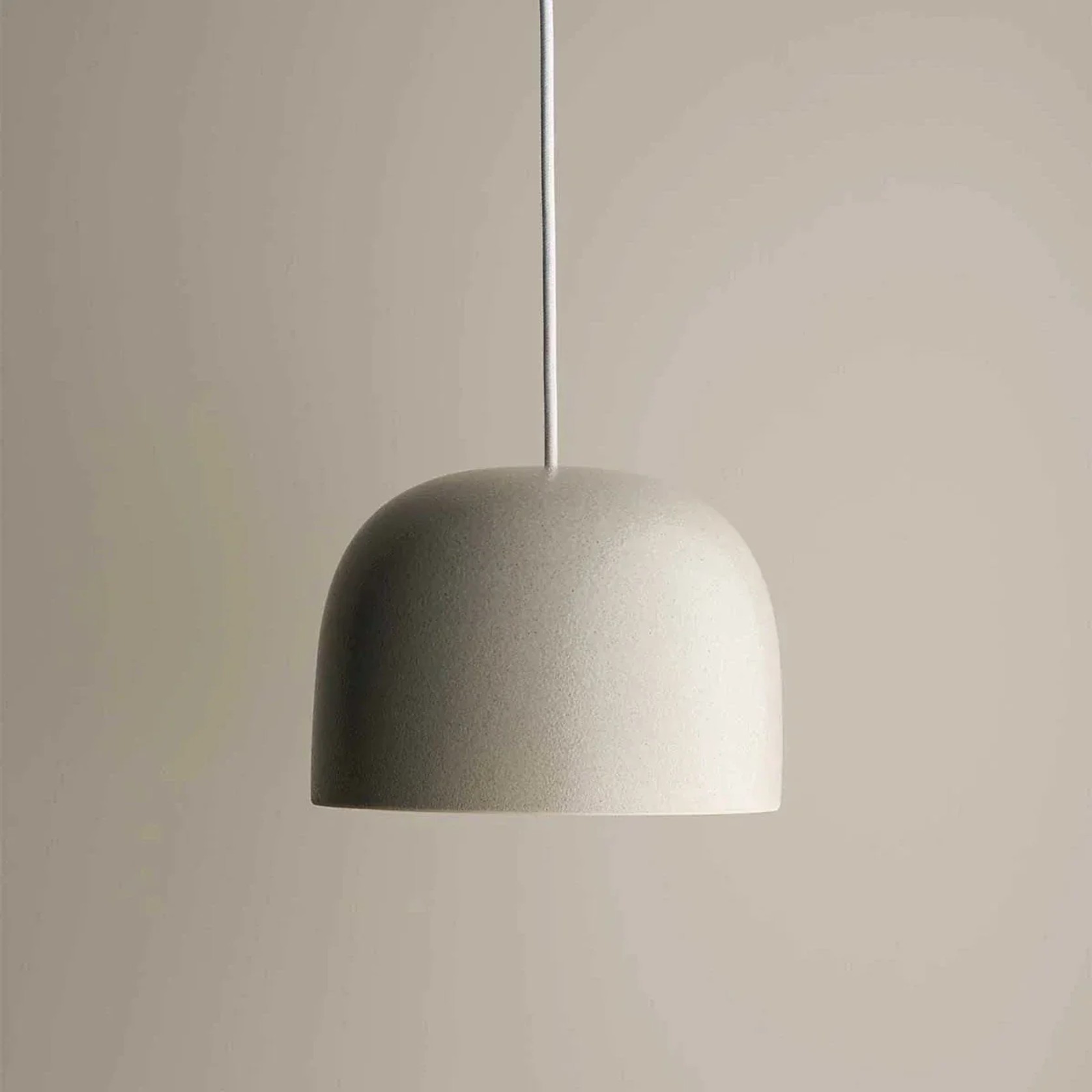 Ceramic Pendant Bell Light Small gallery detail image