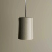Ceramic Pendant Cylinder Light Large gallery detail image