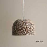 Ceramic Pendant Bell Light Large gallery detail image