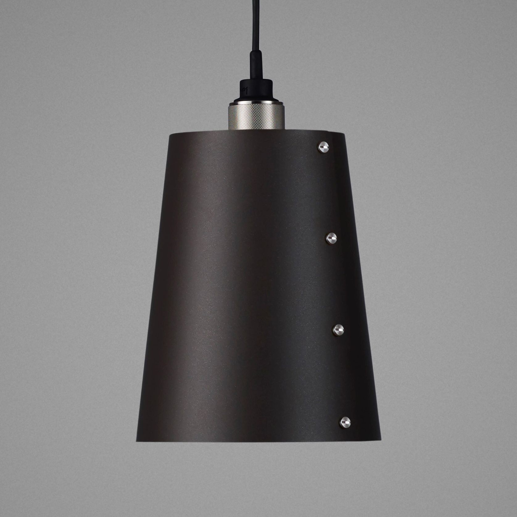 Hooked 1.0 Large Pendant Light 2.6M | Graphite gallery detail image