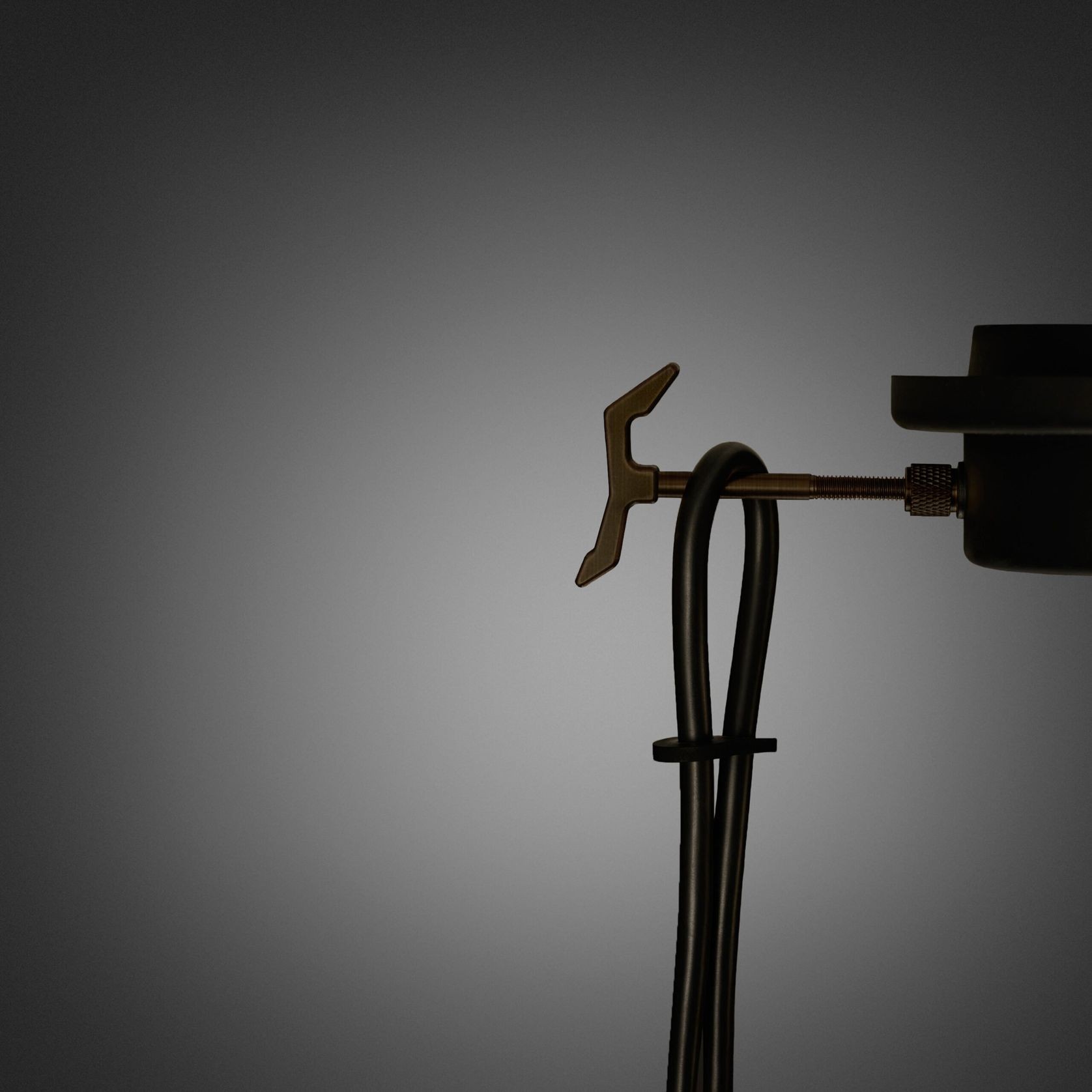 Hooked 1.0 Large Pendant Light 2.6M | Graphite gallery detail image