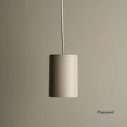 Ceramic Cylinder Pendant Light Small gallery detail image