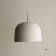 Ceramic Pendant Bell Light Large gallery detail image