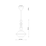 Lariat Short Pendant gallery detail image