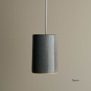 Ceramic Pendant Cylinder Light Large gallery detail image