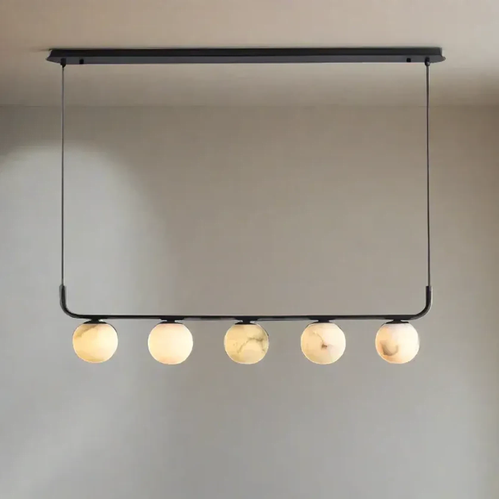 Zara Marble Linear Pendant gallery detail image