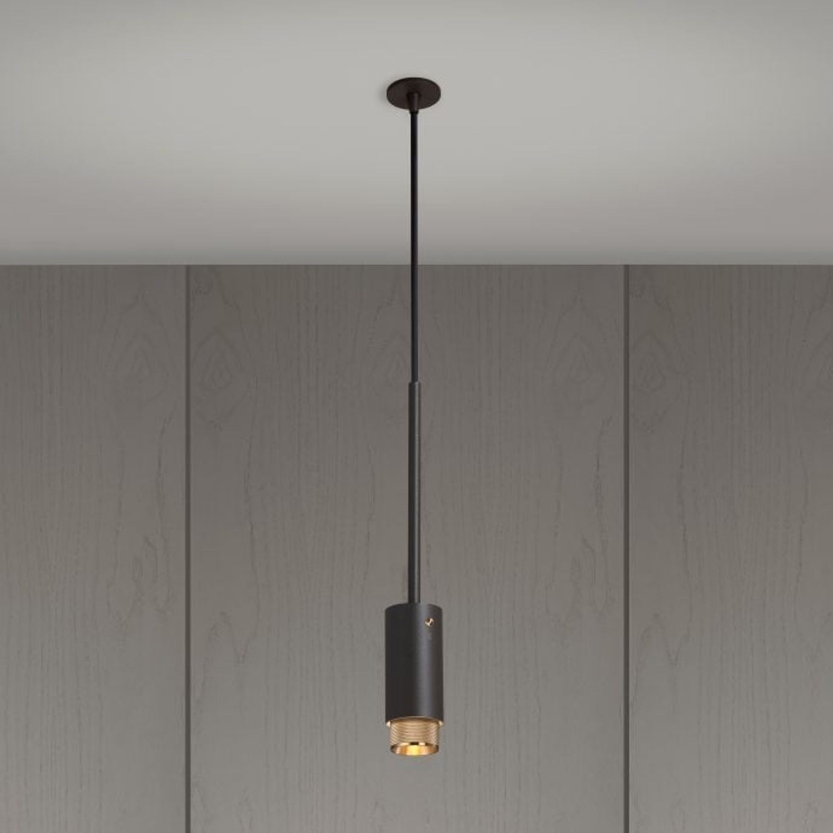 Cross Exhaust Pendant | Graphite gallery detail image