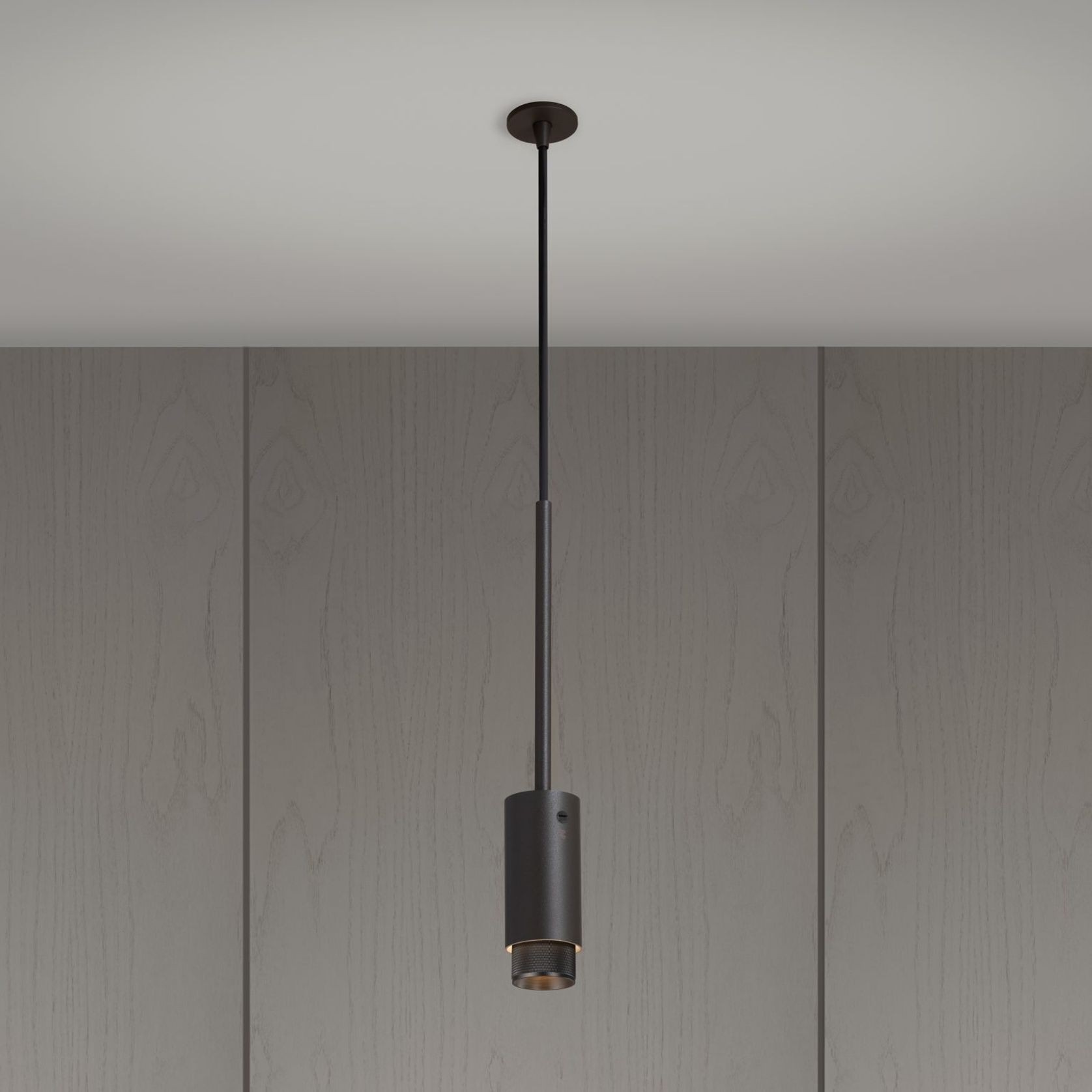 Cross Exhaust Pendant | Graphite gallery detail image