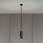 Cross Exhaust Pendant | Graphite gallery detail image