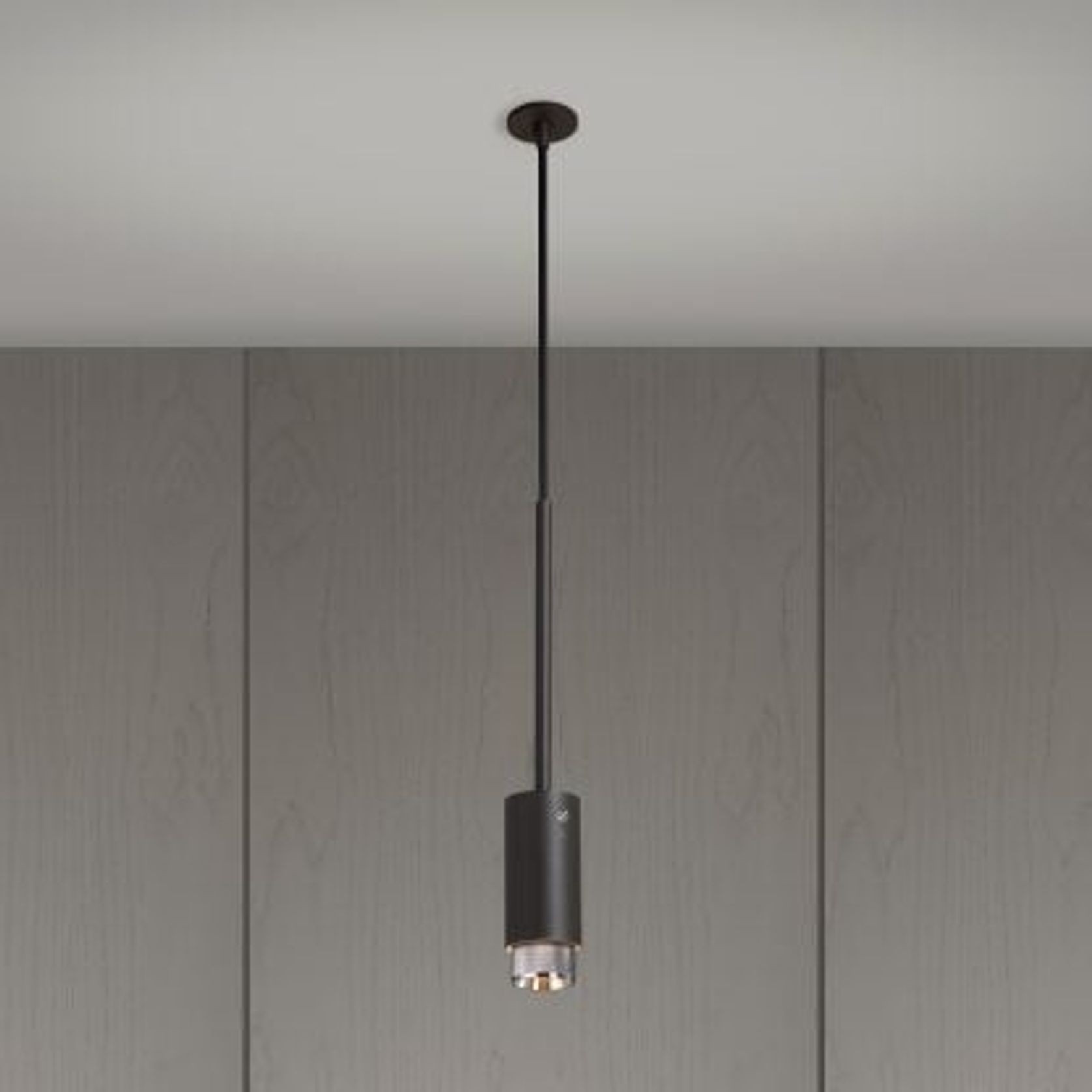 Cross Exhaust Pendant | Graphite gallery detail image