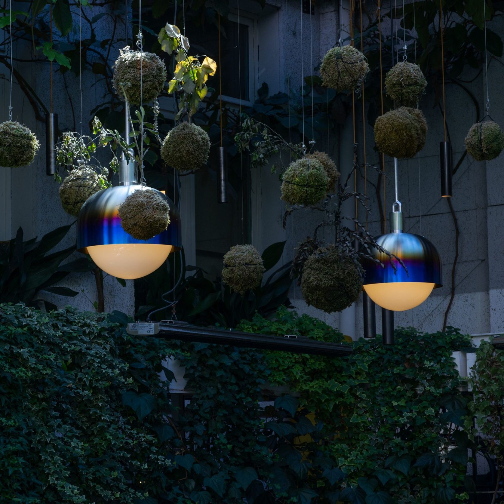 Forked Globe Pendant Light | Opal gallery detail image