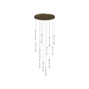 Charm Acrylic Fluted Pendant Light gallery detail image