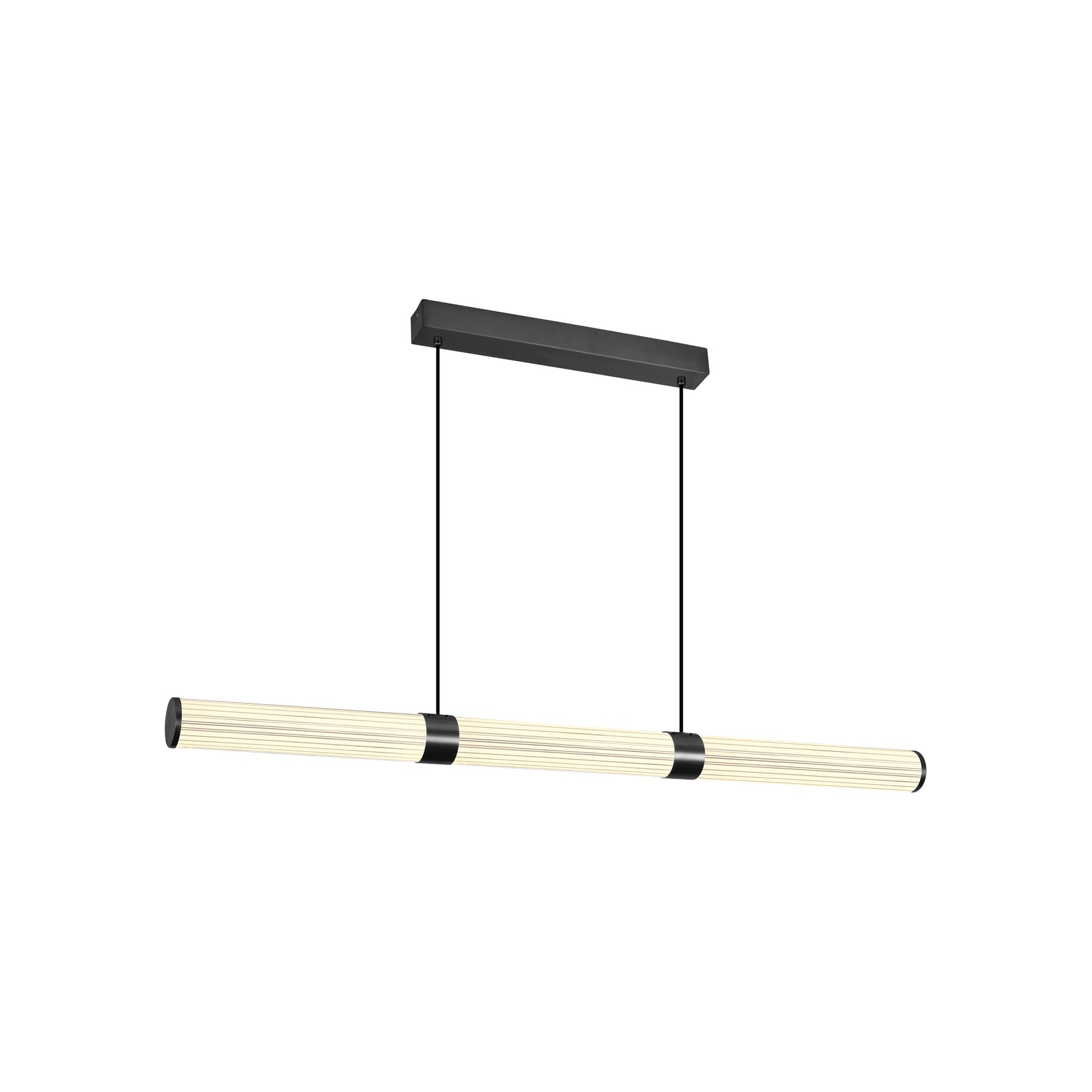 Charm Acrylic Fluted Pendant Light gallery detail image
