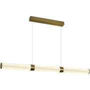 Charm Acrylic Fluted Pendant Light gallery detail image