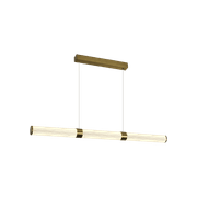 Charm Acrylic Fluted Pendant Light gallery detail image