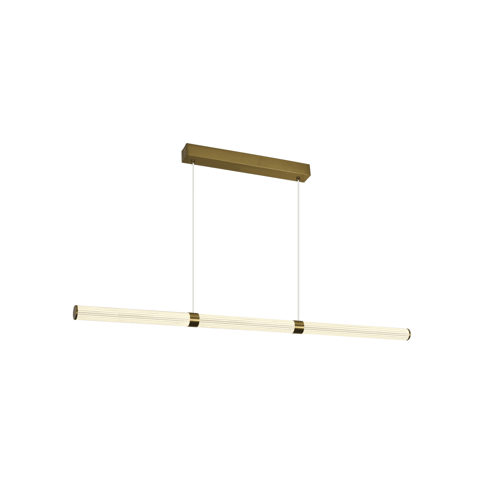 Charm Acrylic Fluted Pendant Light gallery detail image