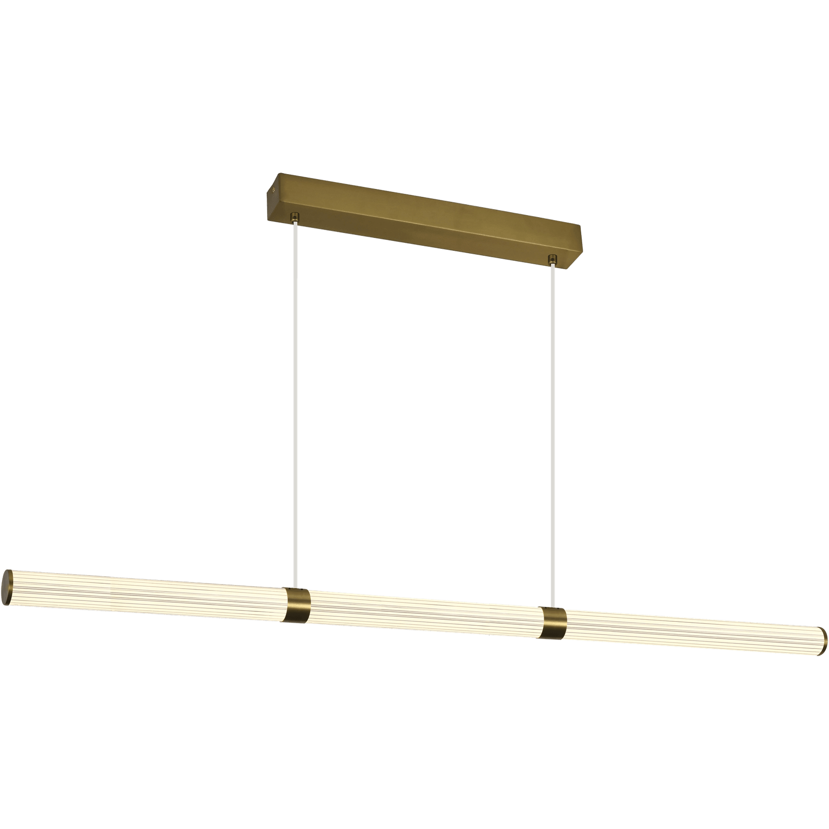 Charm Acrylic Fluted Pendant Light gallery detail image