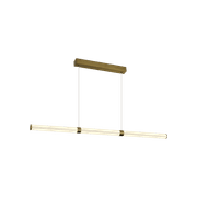 Charm Acrylic Fluted Pendant Light gallery detail image