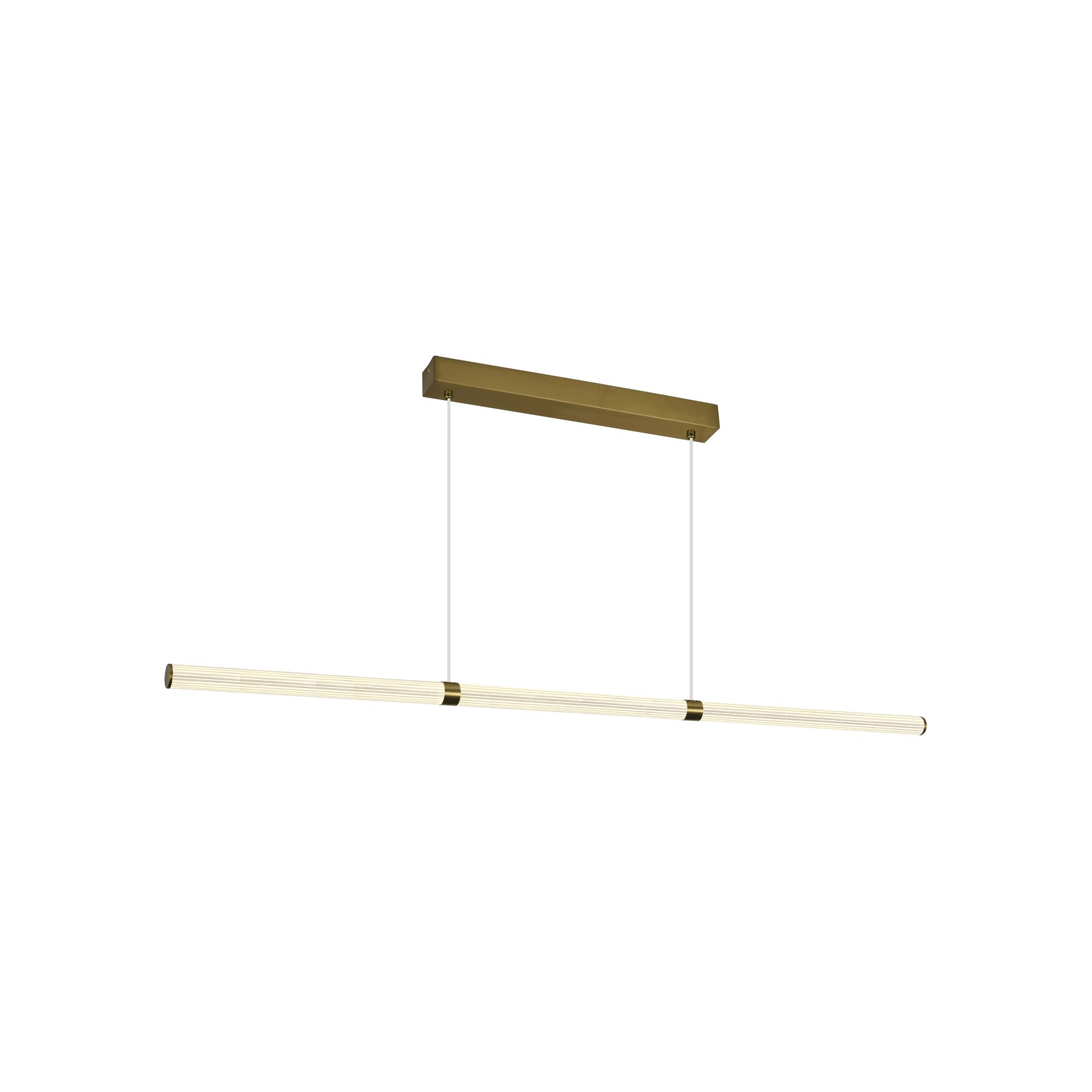 Charm Acrylic Fluted Pendant Light gallery detail image
