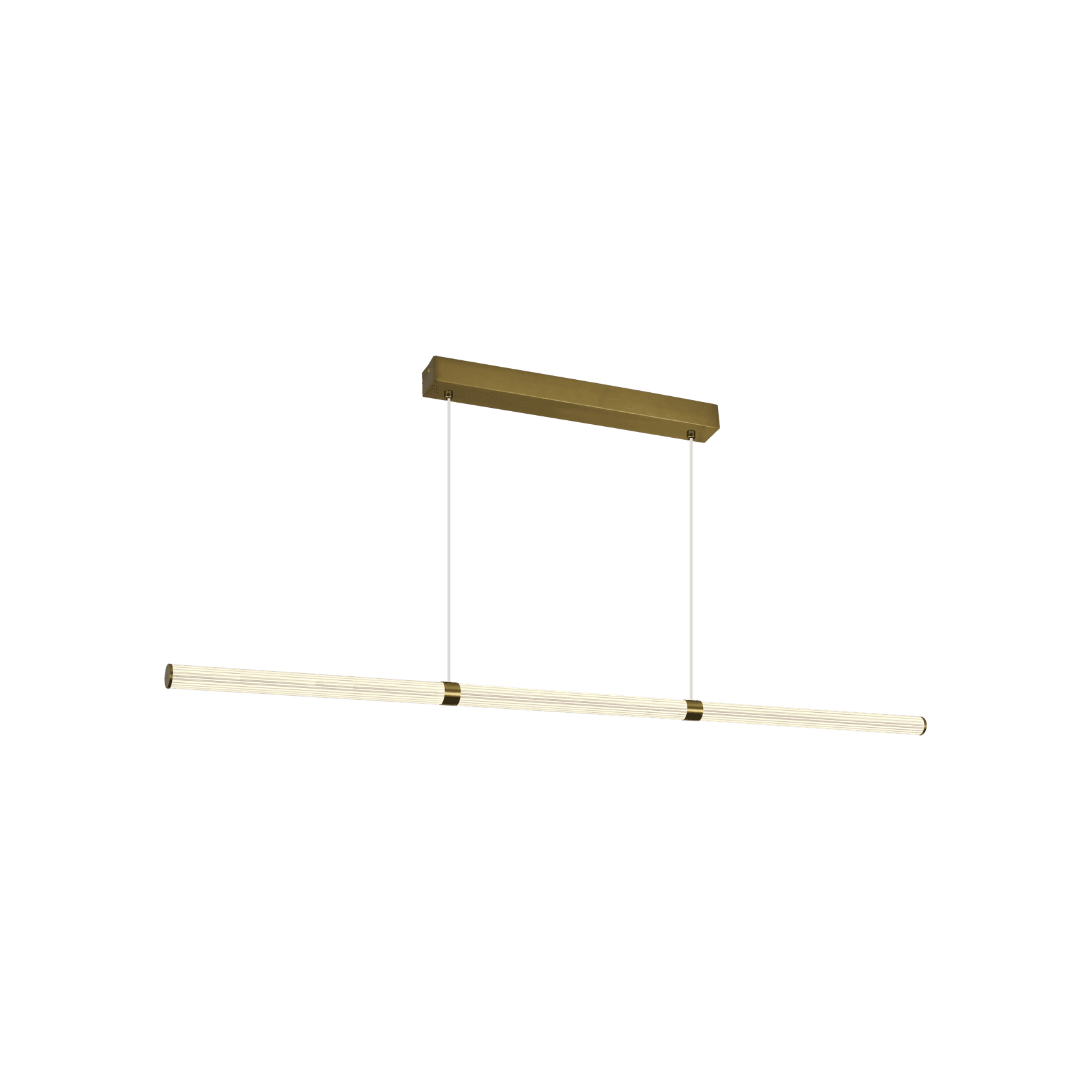 Charm Acrylic Fluted Pendant Light gallery detail image